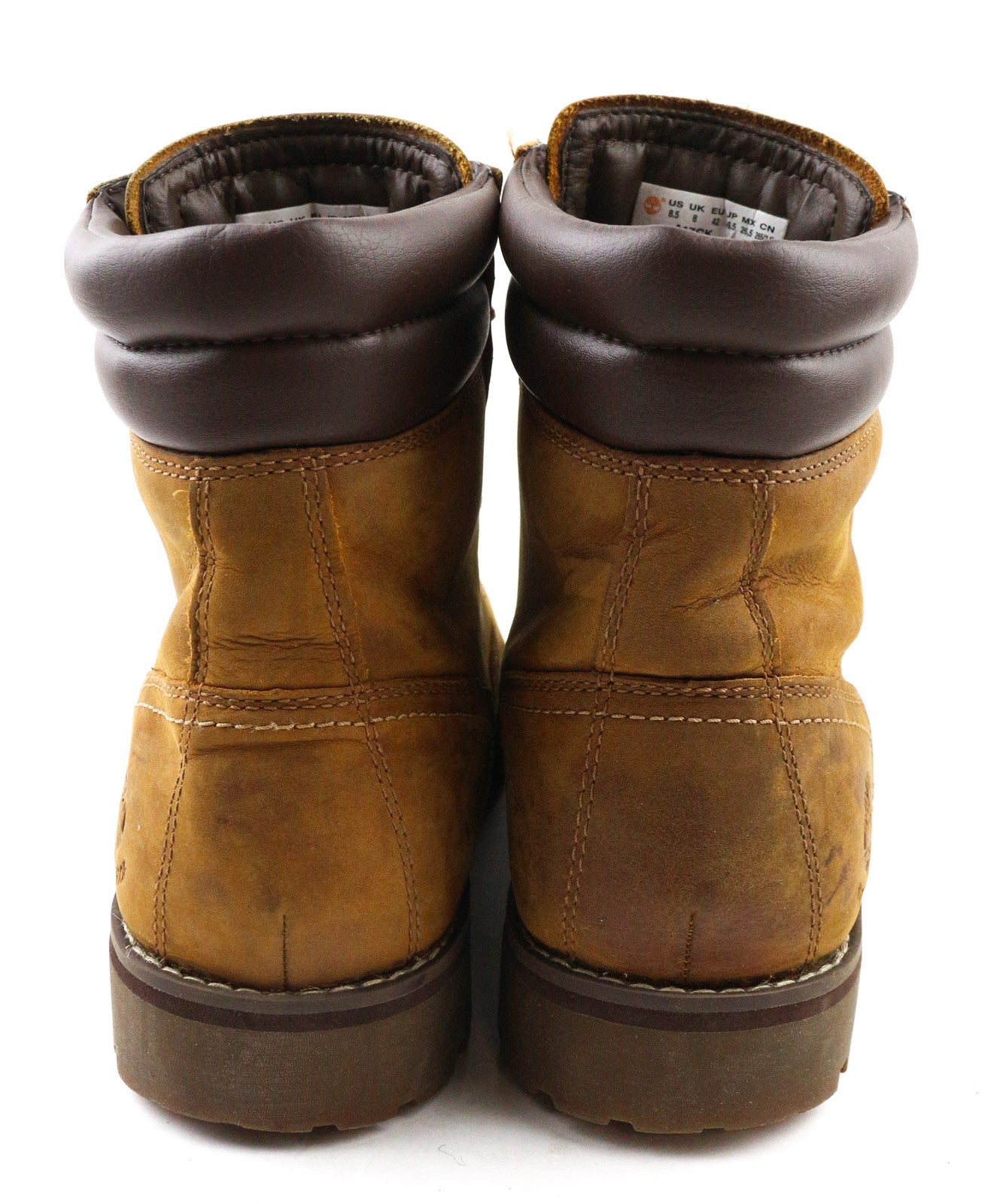 TIMBERLAND A17CK vyriški rudi odiniai, su raišteliais užsegami „Ortholite“ vandeniui atsparūs batai. 