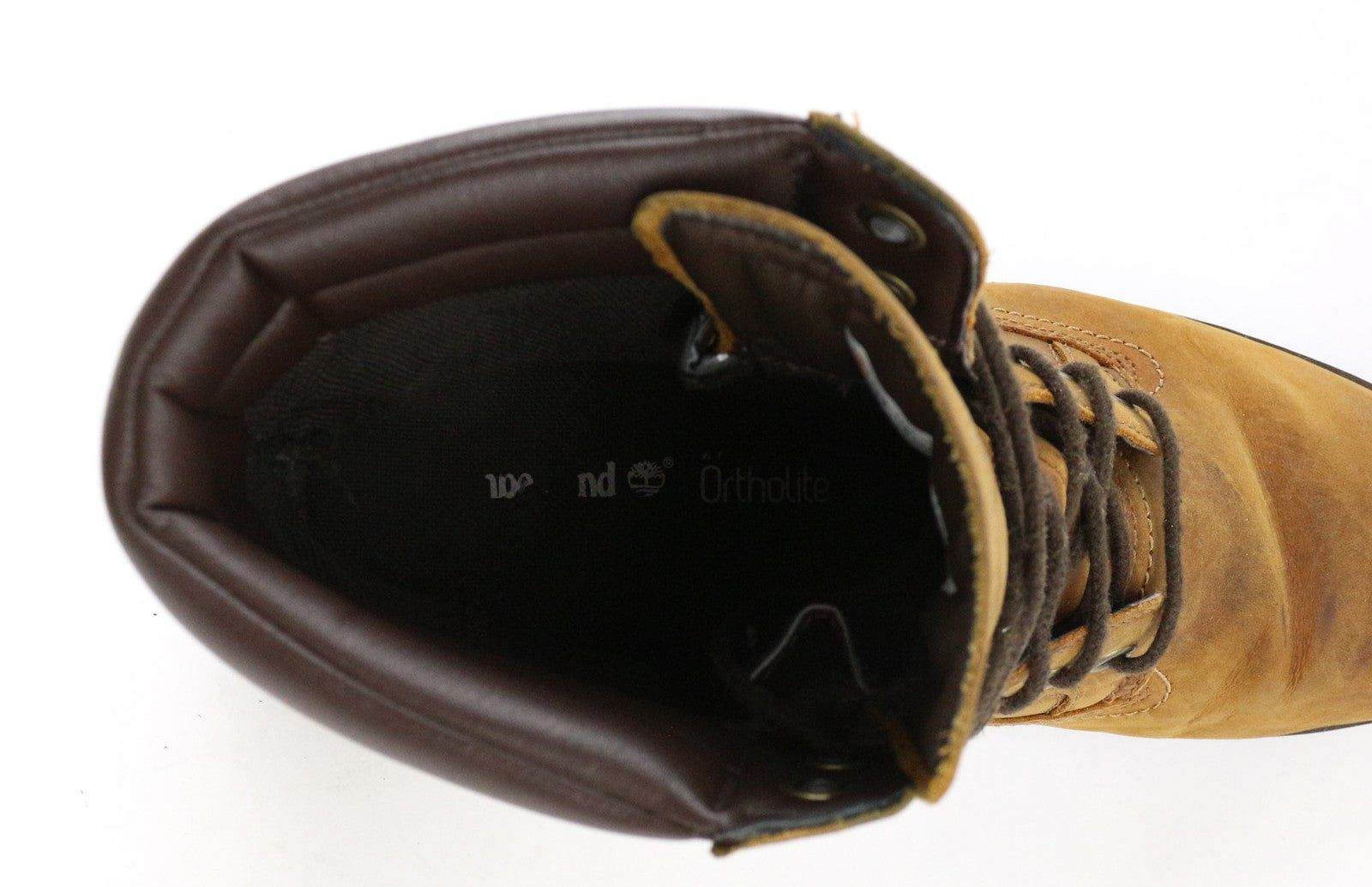 TIMBERLAND A17CK vyriški rudi odiniai, su raišteliais užsegami „Ortholite“ vandeniui atsparūs batai. 