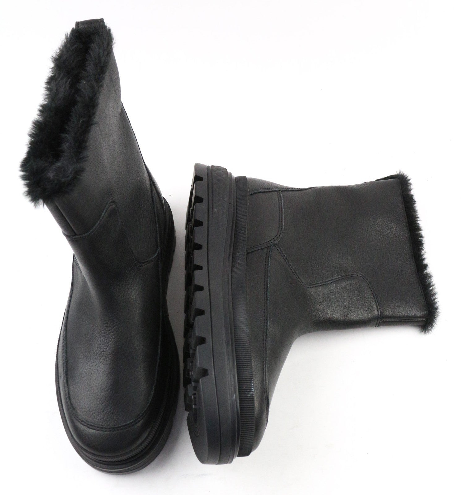 TIMBERLAND A2JRF moteriški juodi užsegami, vandeniui atsparūs odiniai aukštakulniai batai, EU37 UK4, dydis 