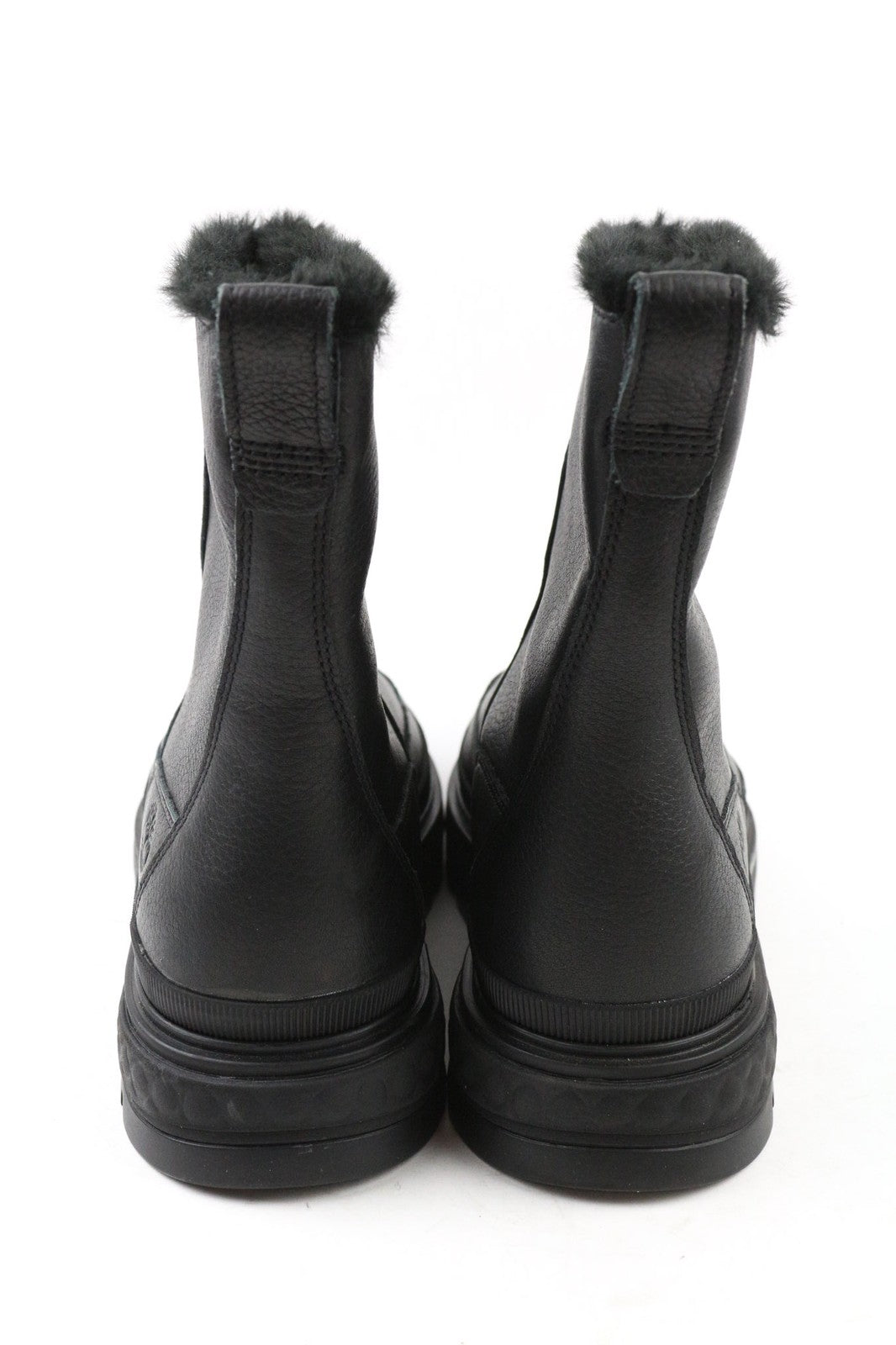 TIMBERLAND A2JRF moteriški juodi užsegami, vandeniui atsparūs odiniai aukštakulniai batai, EU37 UK4, dydis 