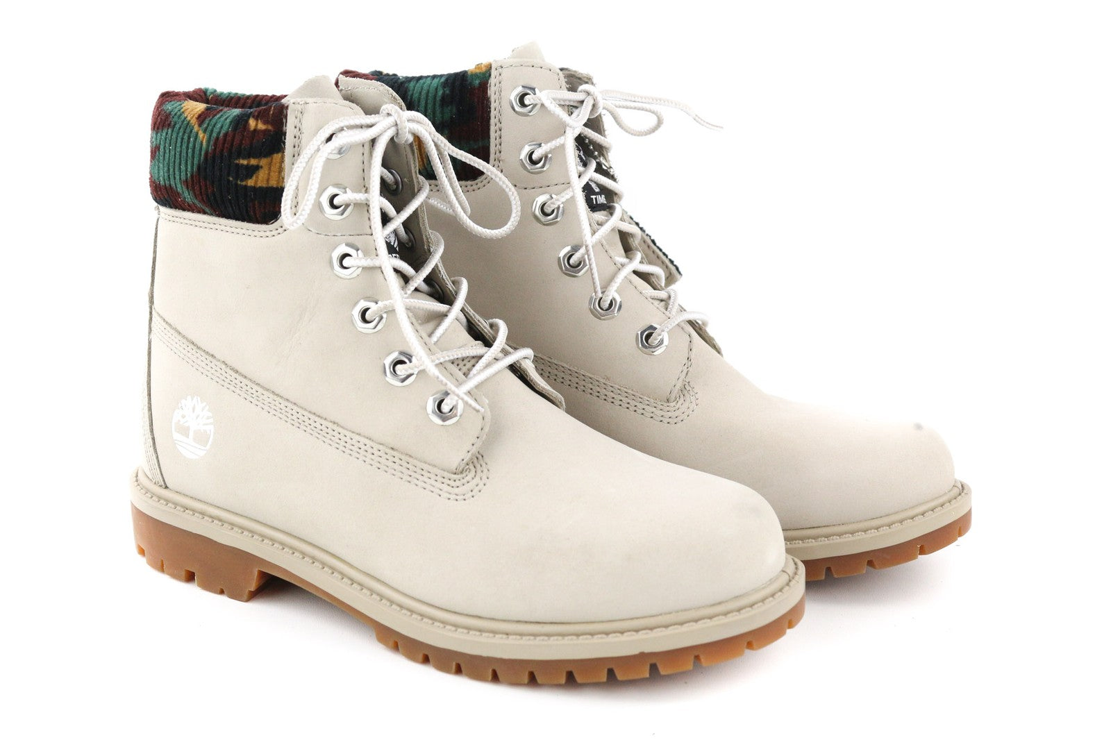 TIMBERLAND A2M83-A6250 moteriški šviesiai pilki odiniai aukštakulniai sportbačiai, dydis EU37.5/38 