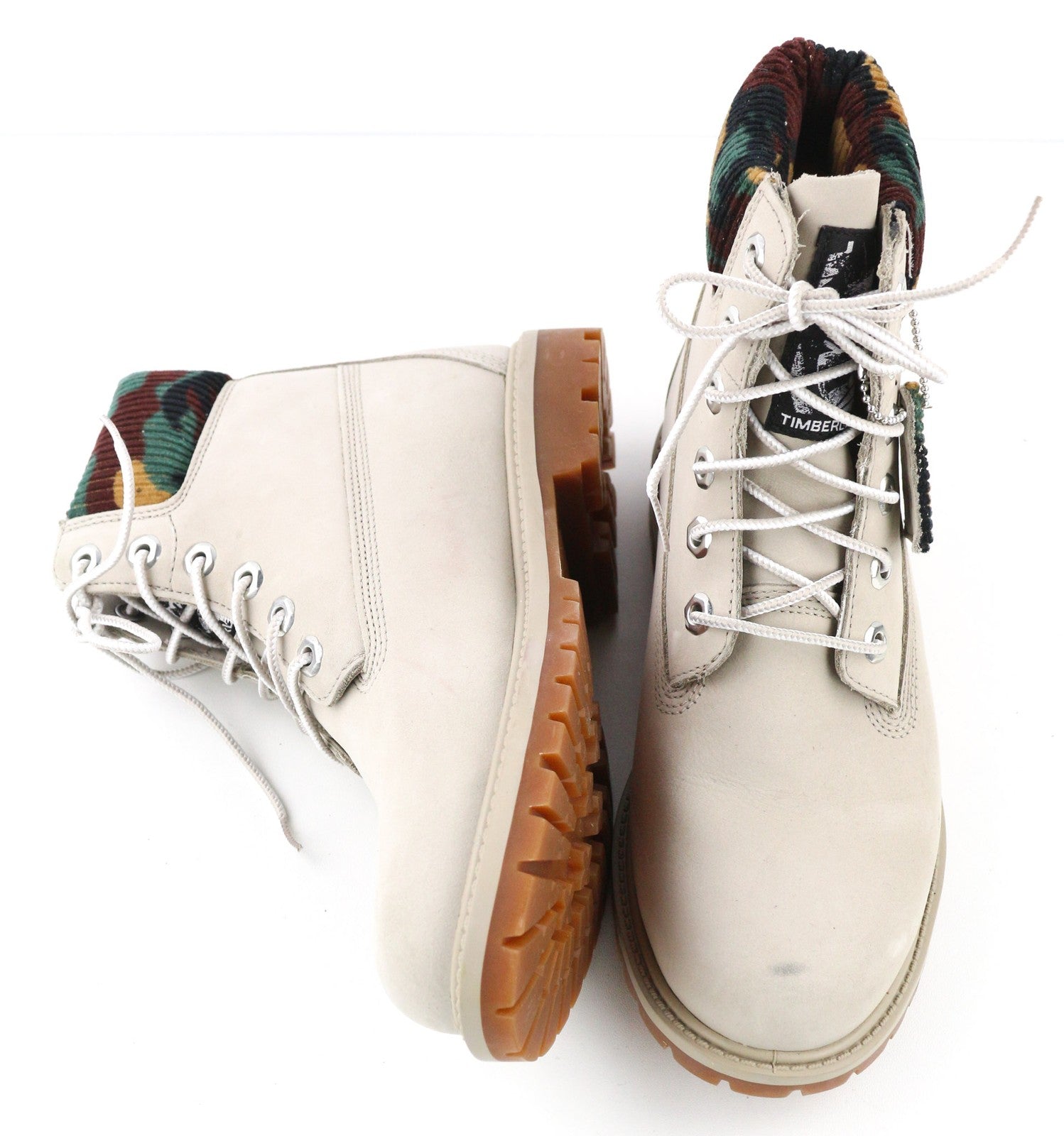 TIMBERLAND A2M83-A6250 moteriški šviesiai pilki odiniai aukštakulniai sportbačiai, dydis EU37.5/38 