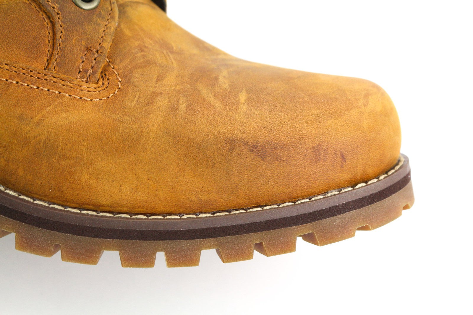 TIMBERLAND A17CK-A4825 vyriški rudi odiniai aukštakulniai batai, 44/44.5 dydis, sendinto stiliaus 