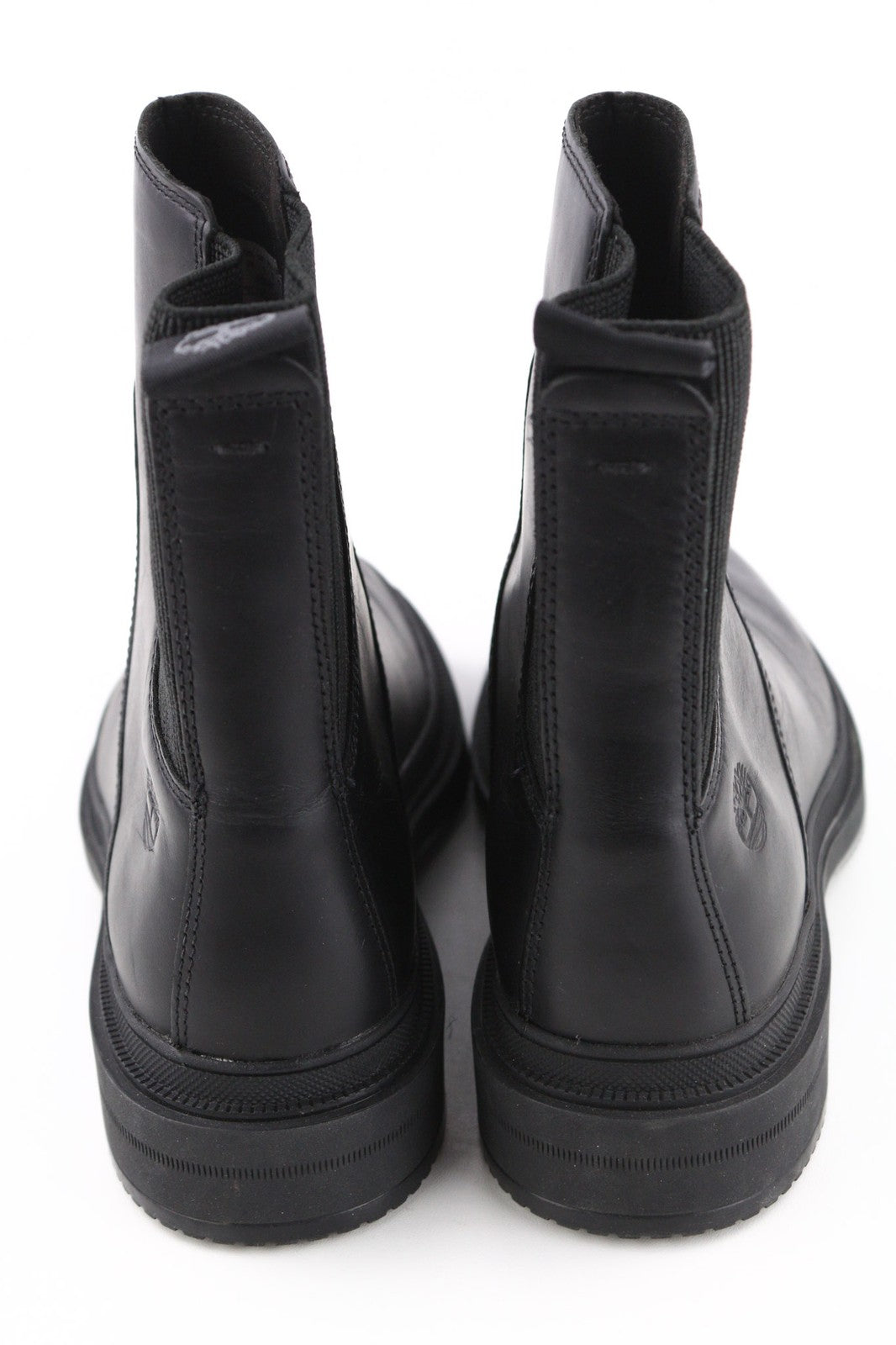 TIMBERLAND A2587 moteriški juodi odiniai aulinukai su užtrauktuku šoninėje dalyje, ReBOTL 