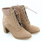 TIMBERLAND A24ZY moteriški juodi odiniai aulinukai su kulnais, EU39, UK6, ReBOTL