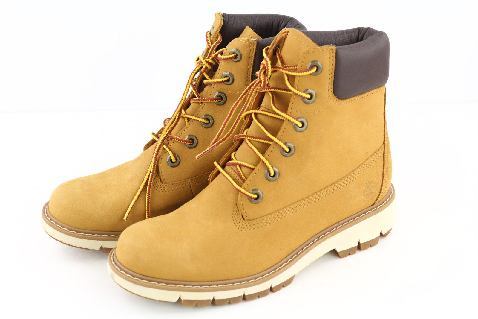 TIMBERLAND A1T6U moteriški EU38 UK5 rudi TimberDry odiniai batai ReBOTL nėriniai 