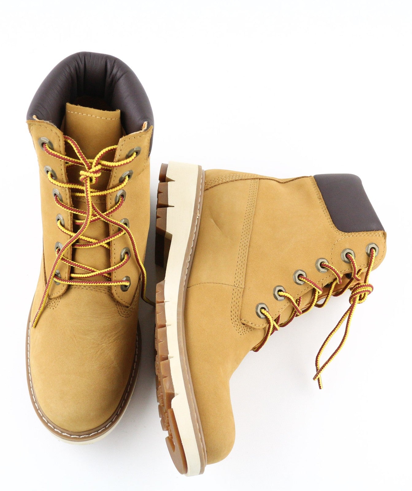 TIMBERLAND A1T6U moteriški EU38 UK5 rudi TimberDry odiniai batai ReBOTL nėriniai 