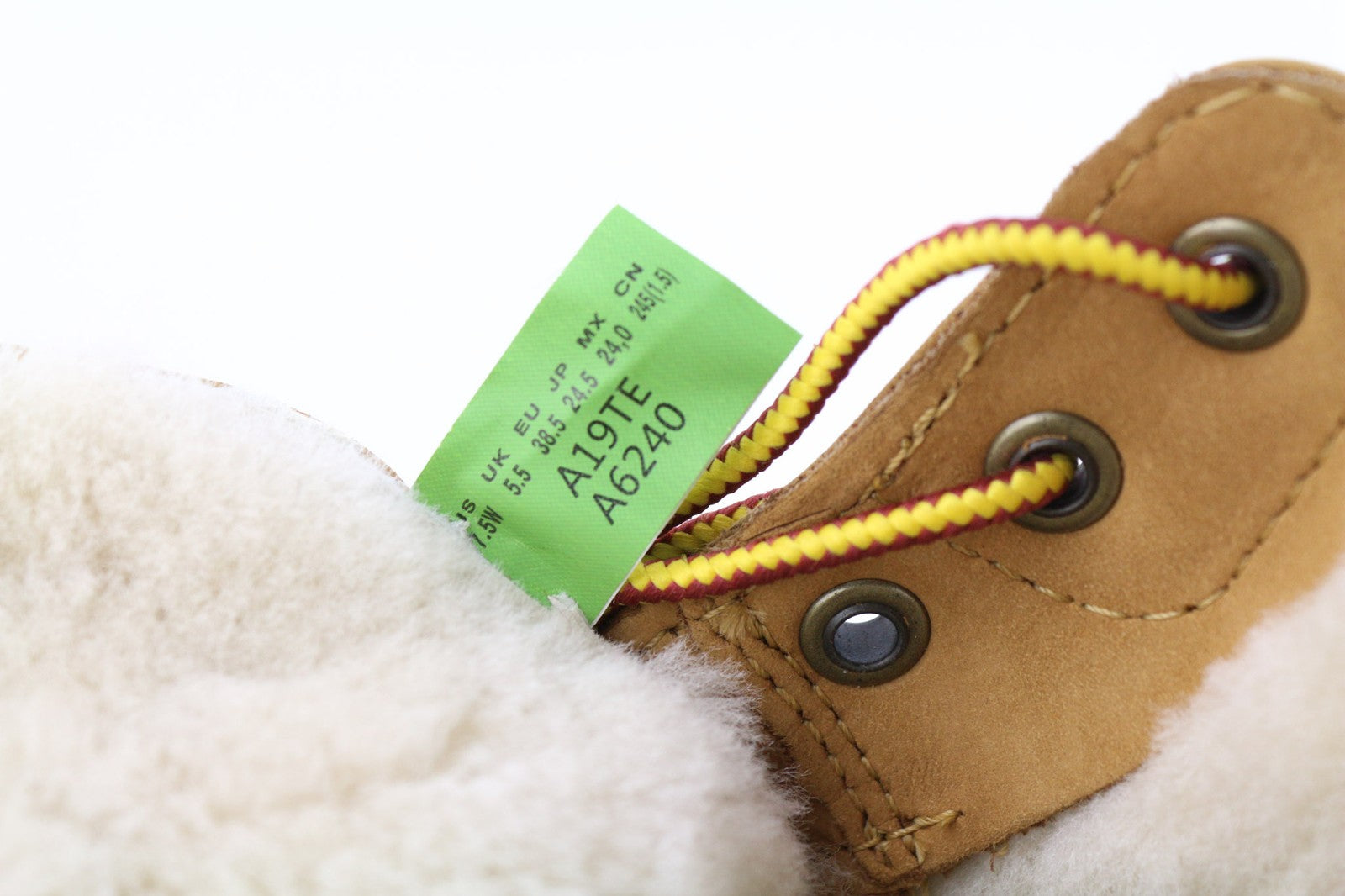 TIMBERLAND A19TE moteriški EU38.5 K5.5 rudi odiniai aulinukai su pamušalu 