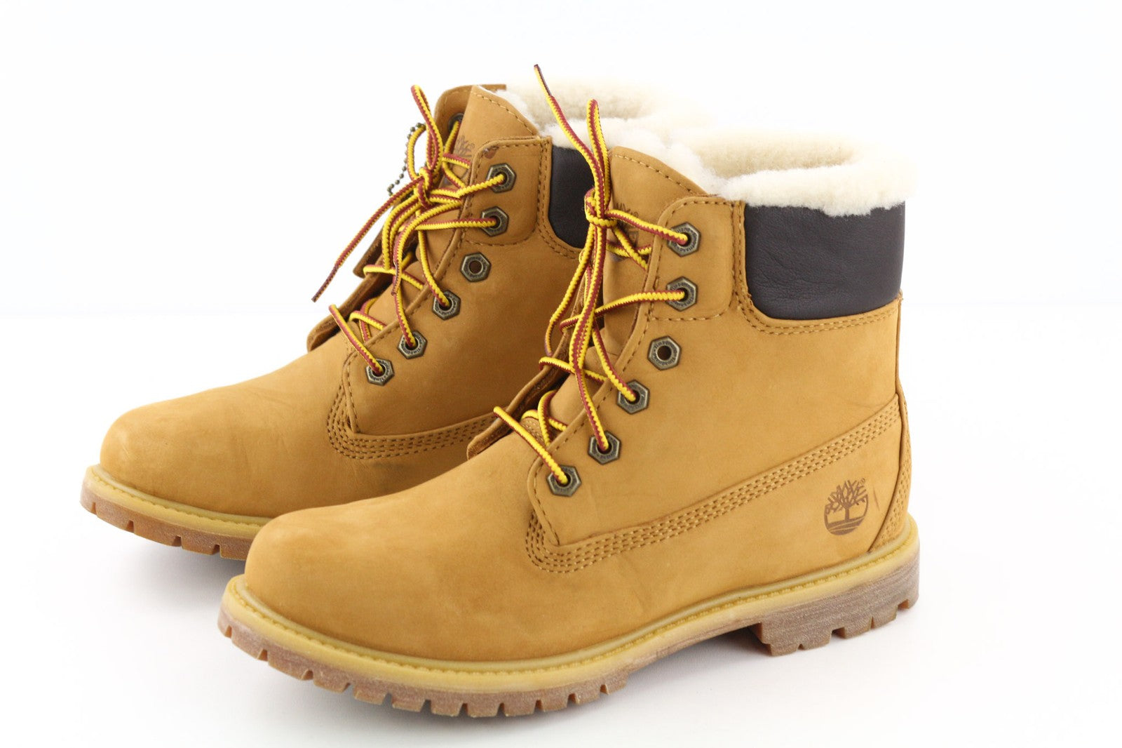 TIMBERLAND A19TE moteriški EU38.5 K5.5 rudi odiniai aulinukai su pamušalu 