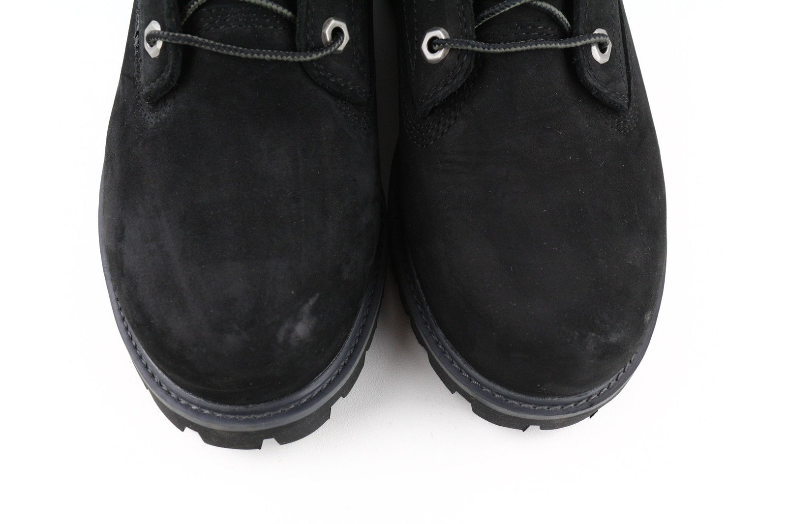 TIMBERLAND 6939R vyriški juodi odiniai aulinukai su raišteliais, aukštakulniai, apvali nosis. 