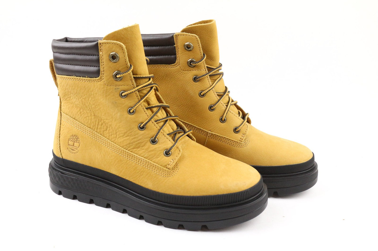 TIMBERLAND A2JQ6 moteriški rudi odiniai aulinukai su raišteliais, EU37, UK4, GreenStride ReBOTL 