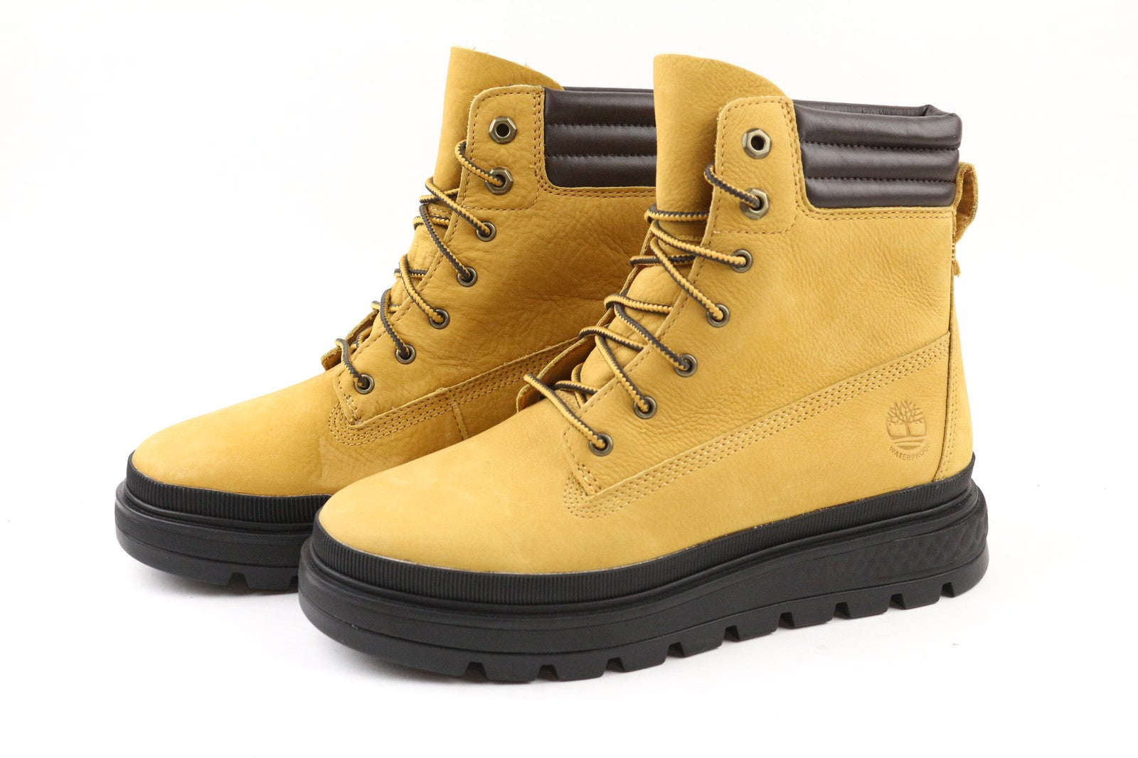 TIMBERLAND A2JQ6 moteriški rudi odiniai aulinukai su raišteliais, EU37, UK4, GreenStride ReBOTL 