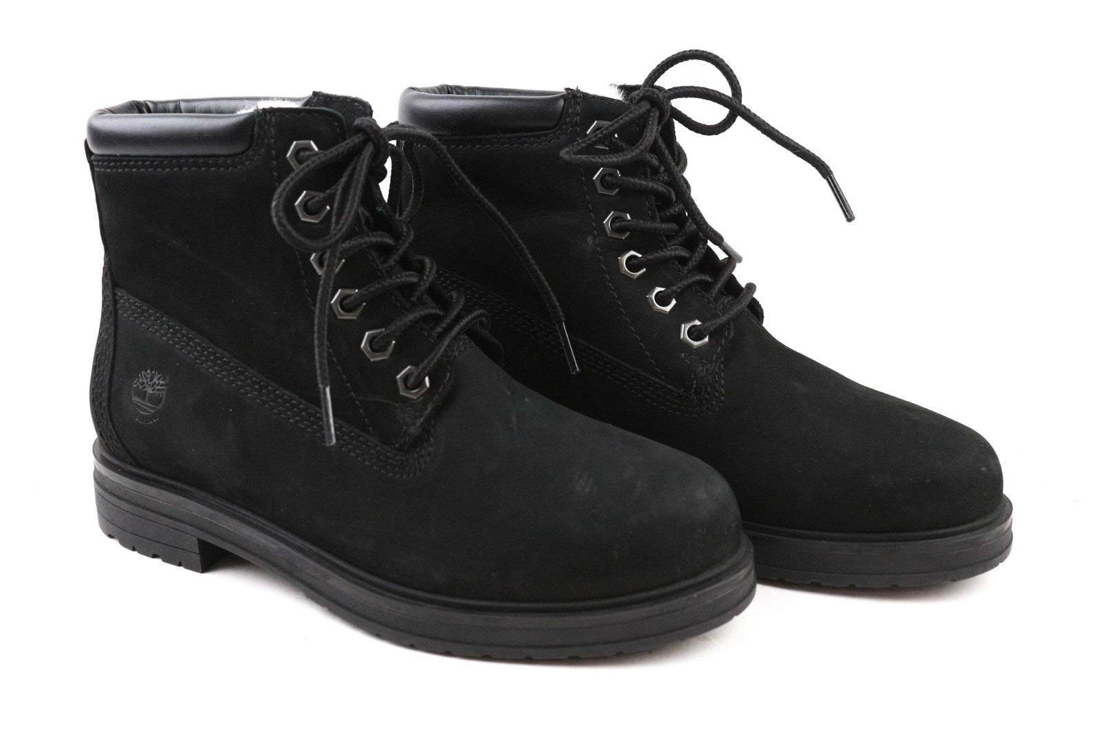 TIMBERLAND A60148 moteriški juodi odiniai vandeniui atsparūs žieminiai batai, dydis EU37.5 UK4.5 