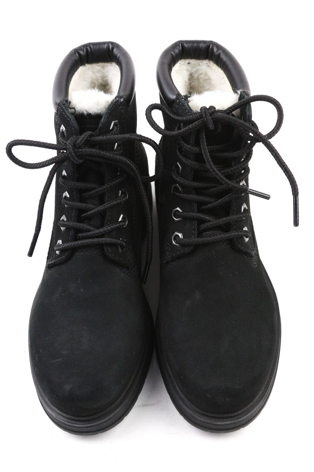 TIMBERLAND A60148 moteriški juodi odiniai vandeniui atsparūs žieminiai batai, dydis EU37.5 UK4.5 