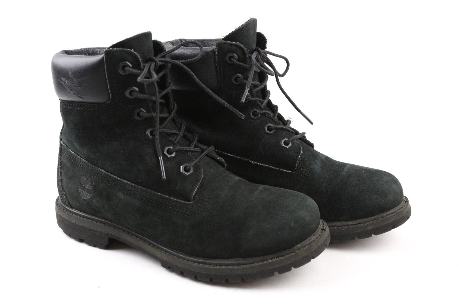 TIMBERLAND 8658A moteriški juodi odiniai aulinukai su raišteliais, EU39 ~UK6, Primaloft 400g 