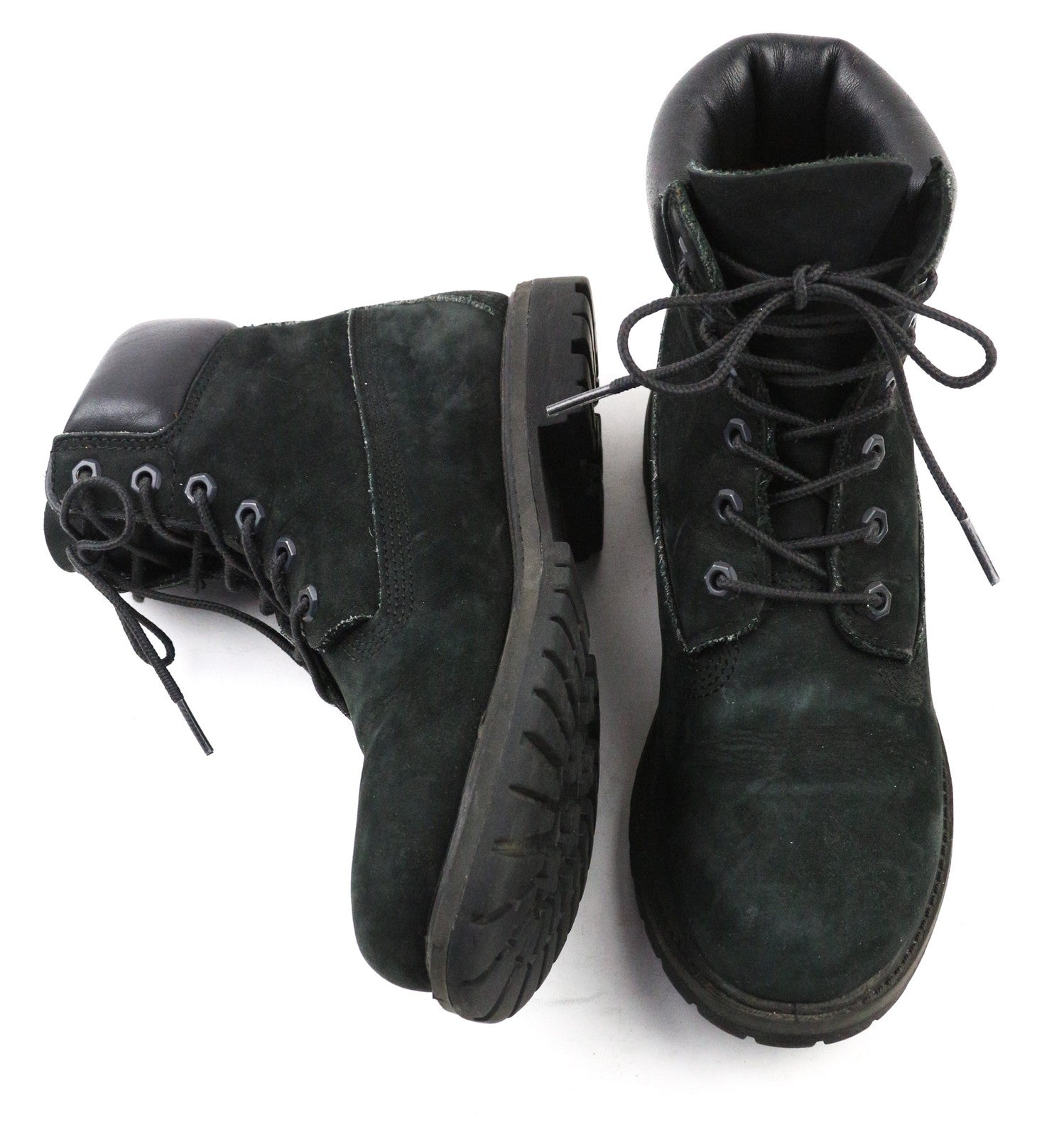 TIMBERLAND 8658A moteriški juodi odiniai aulinukai su raišteliais, EU39 ~UK6, Primaloft 400g 