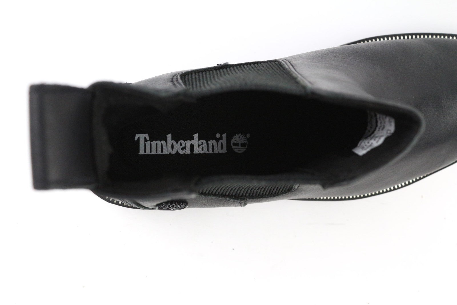 TIMBERLAND A2KRE moteriški juodi odiniai batai su tampriomis šoninėmis detalėmis, dydis EU38, UK5. 