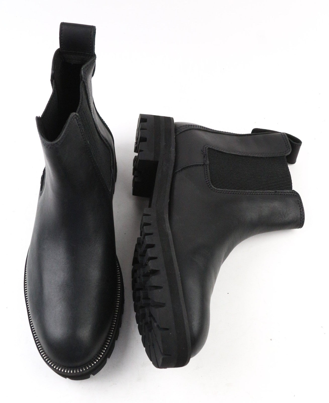 TIMBERLAND A2KRE moteriški juodi odiniai batai su tampriomis šoninėmis detalėmis, dydis EU38, UK5. 