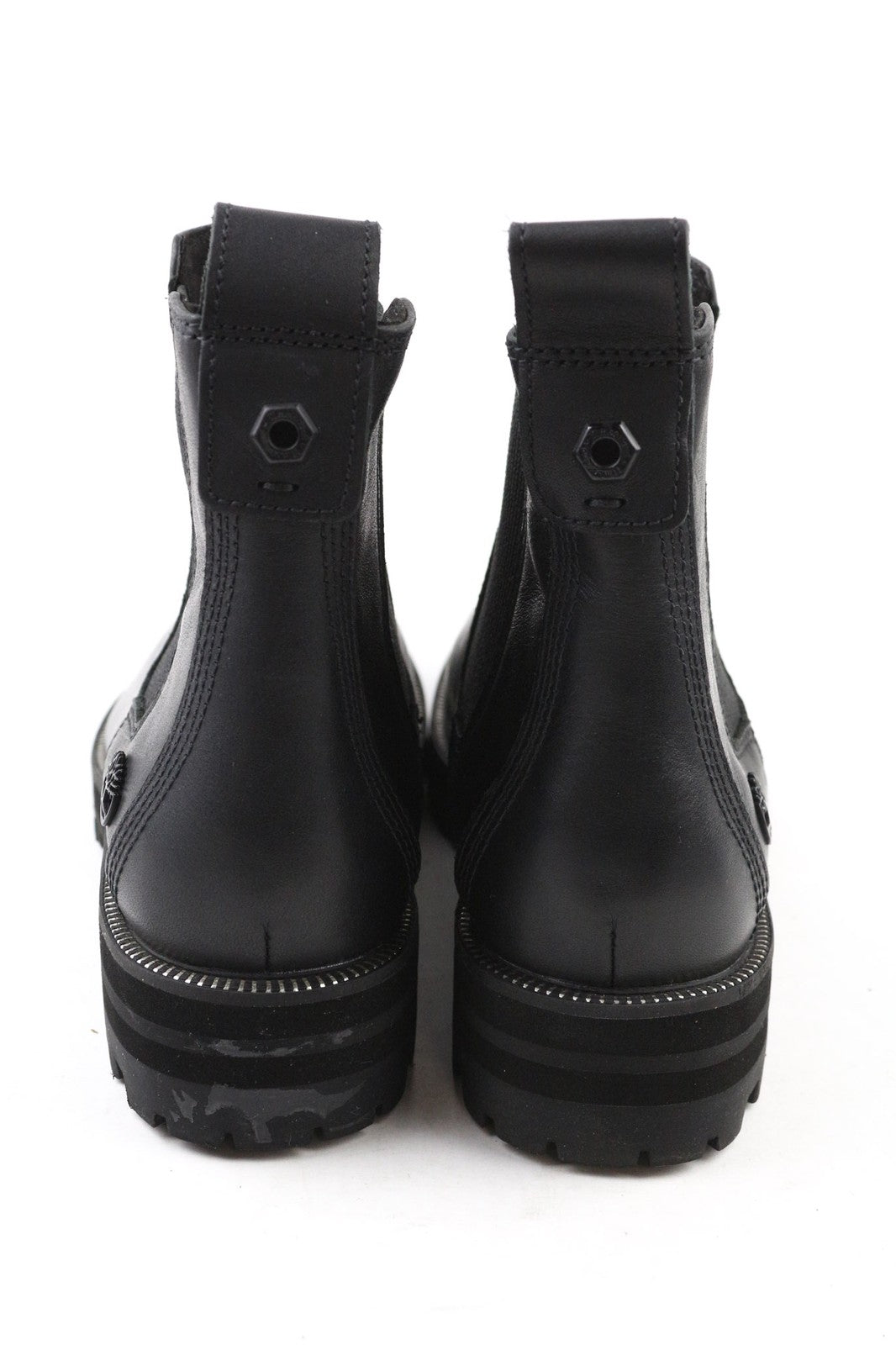 TIMBERLAND A2KRE moteriški juodi odiniai batai su tampriomis šoninėmis detalėmis, dydis EU38, UK5. 