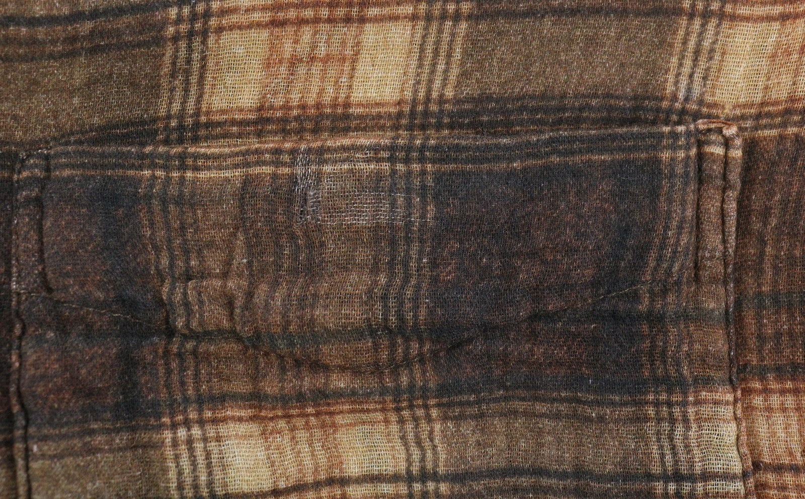 R13 Dvipusiai moteriški marškiniai su nugara S dydžio languotais kraštais ir chaki spalvos gėlėmis PF25 RRP1045 