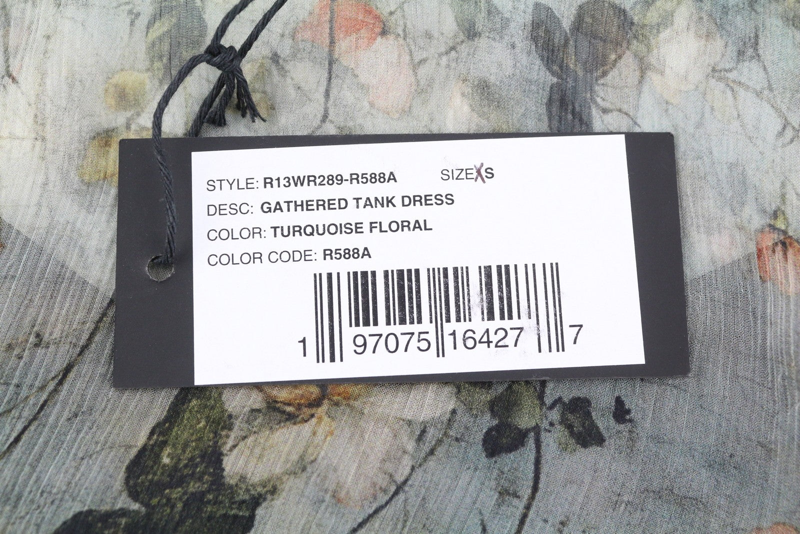 R13 Moteriška suknelė be rankovių su klostėmis XS dydžio, šilkine gėlėta 2in1, išimamu pamušalu PF25 RRP1075 