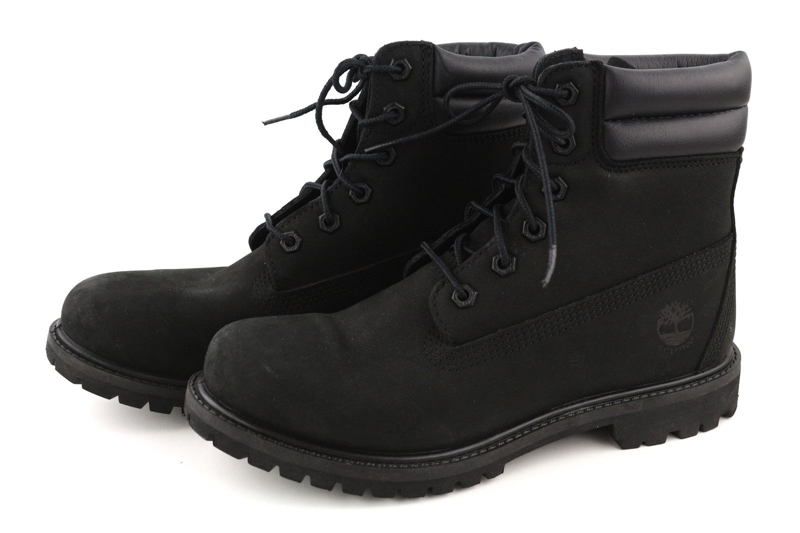 TIMBERLAND A15QY-A4959 moteriški juodi odiniai laisvalaikio batai, 38.5/39 dydis, aukštakulniai 