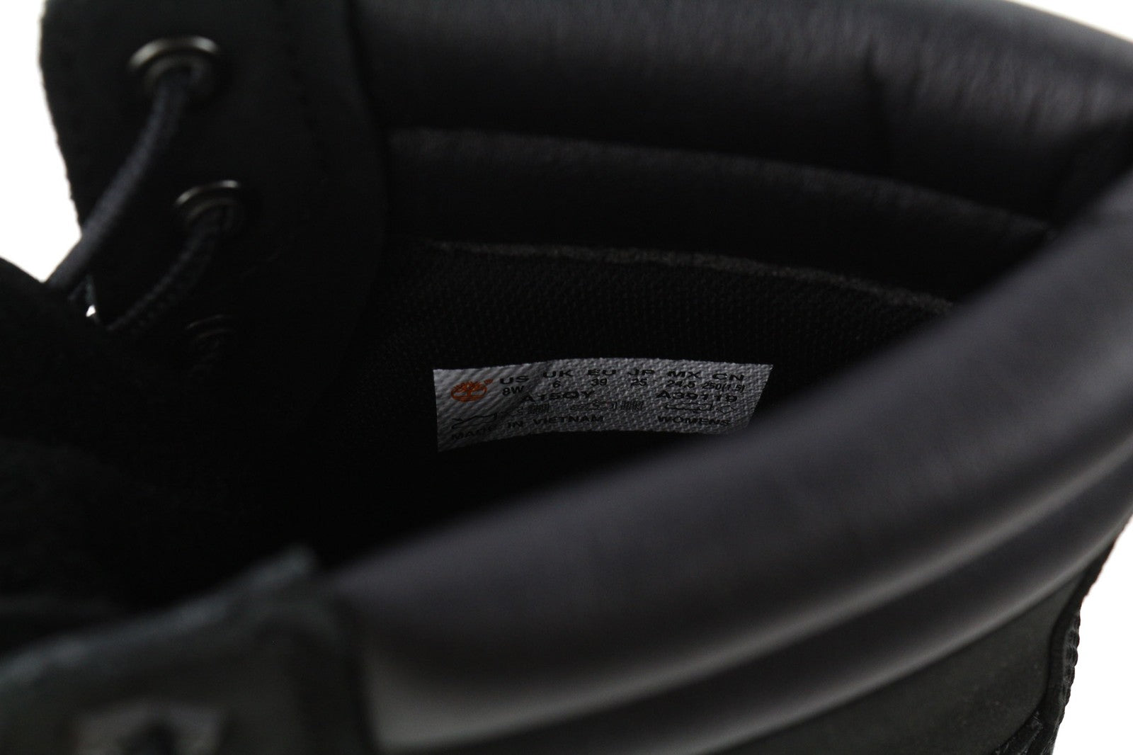 TIMBERLAND A15QY-A4959 moteriški juodi odiniai laisvalaikio batai, 38.5/39 dydis, aukštakulniai 