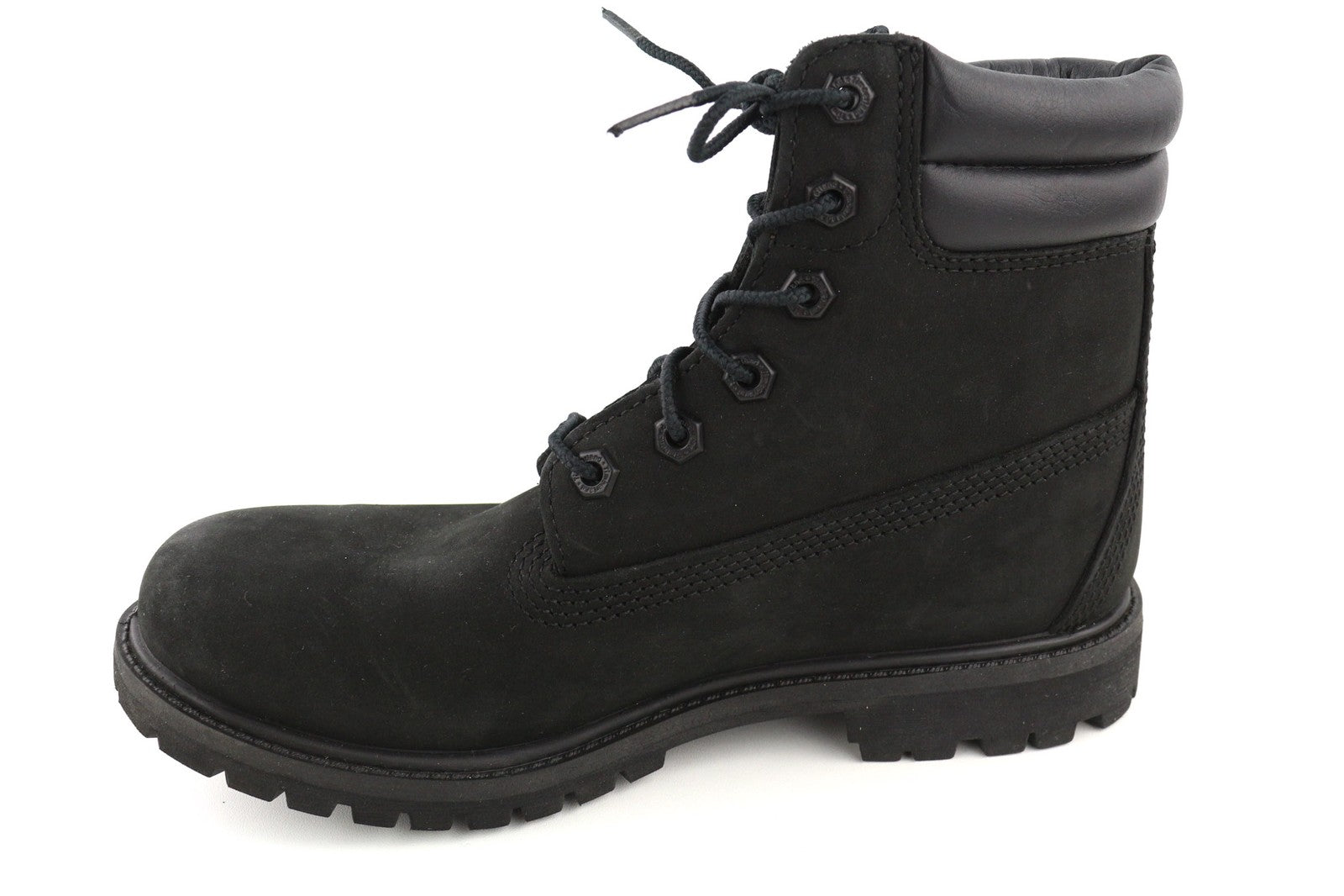 TIMBERLAND A15QY-A4959 moteriški juodi odiniai laisvalaikio batai, 38.5/39 dydis, aukštakulniai 