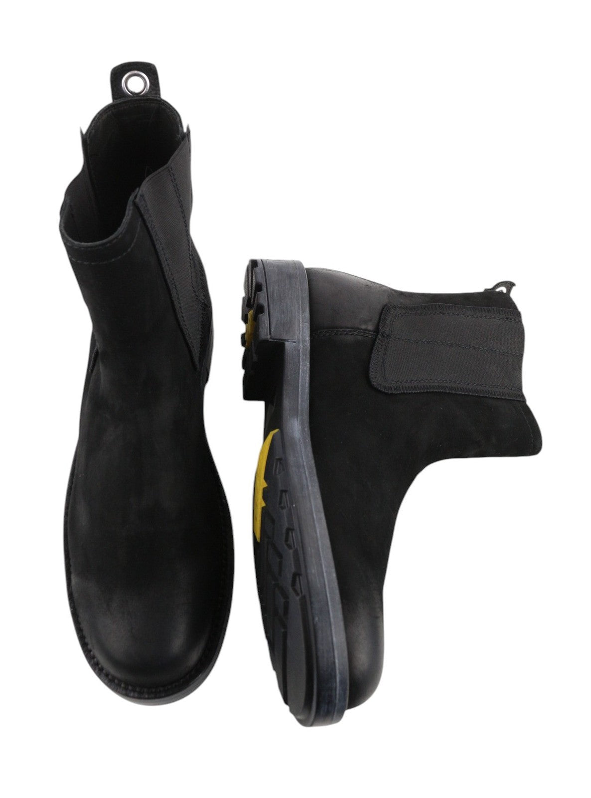 DIESEL D-Thruper vyriški juodi odiniai aulinukai su užtrauktuku, EU46, rekomenduojama kaina – 260 € 