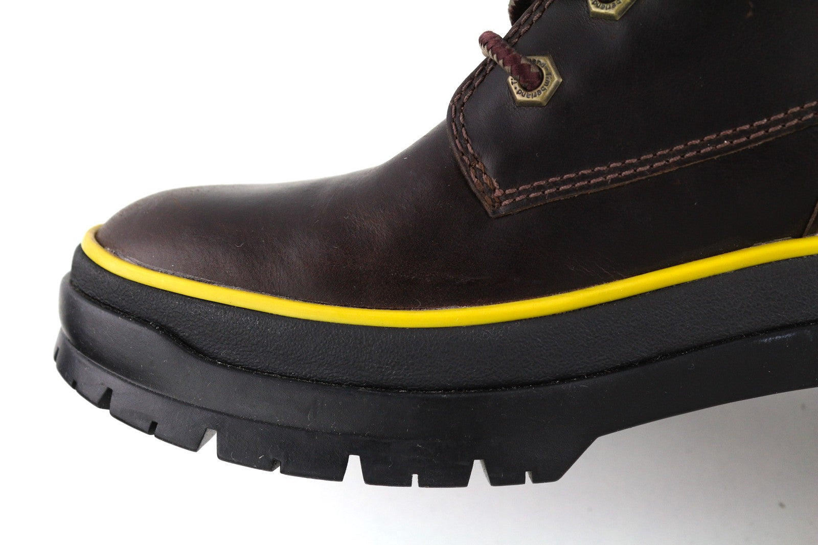 TIMBERLAND A2F7G-A5019 moteriški EU39.5/40 tamsiai violetiniai odiniai aukštakulniai su raišteliais 