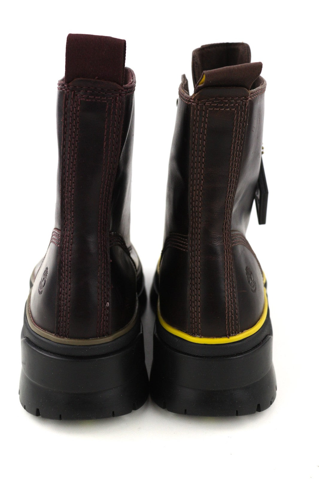 TIMBERLAND A2F7G-A5019 moteriški EU39.5/40 tamsiai violetiniai odiniai aukštakulniai su raišteliais 