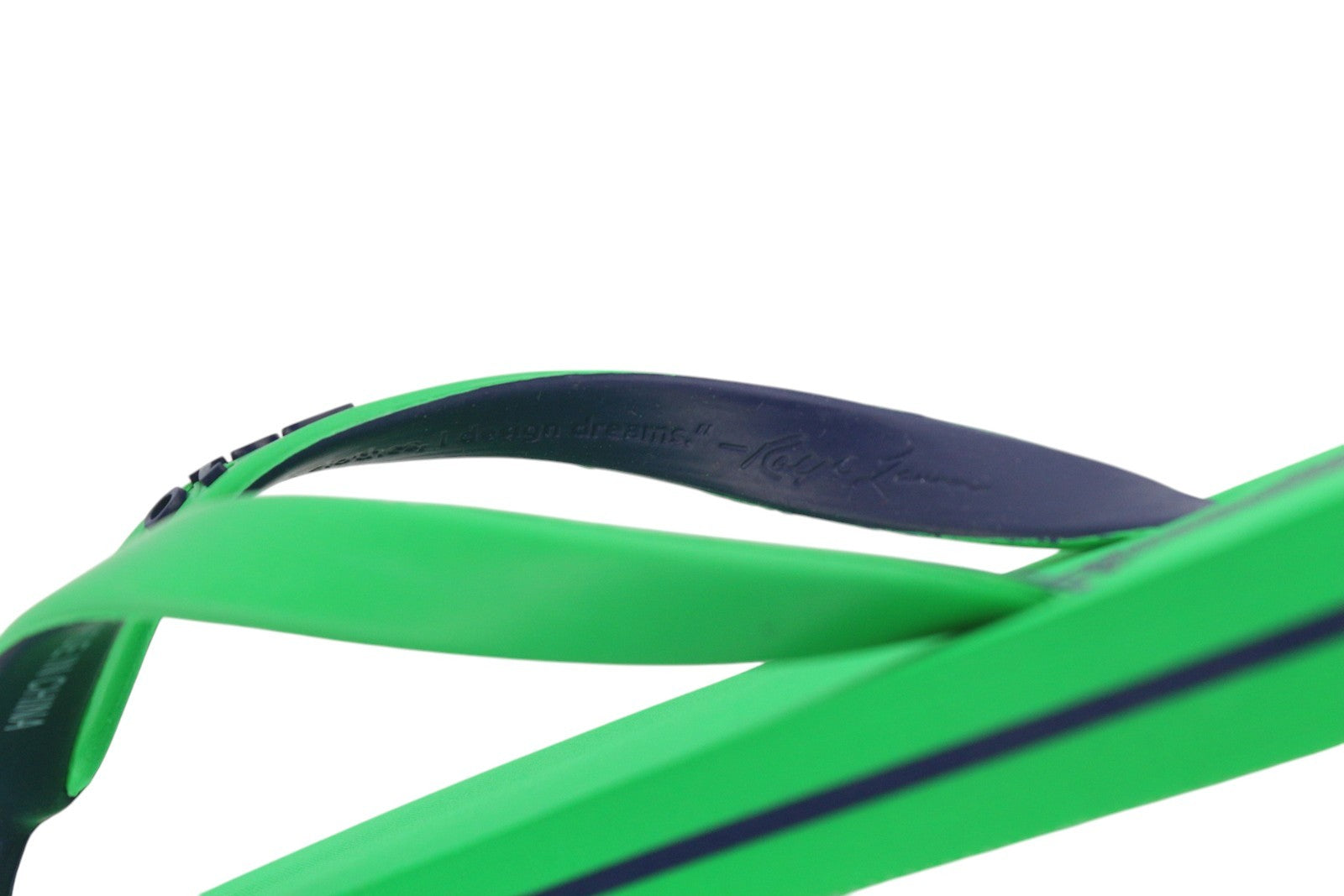 RALPH LAUREN Bolt-Sn-Csl vyriškos žalios šlepetės, dydis EU42/43, paplūdimio apranga 