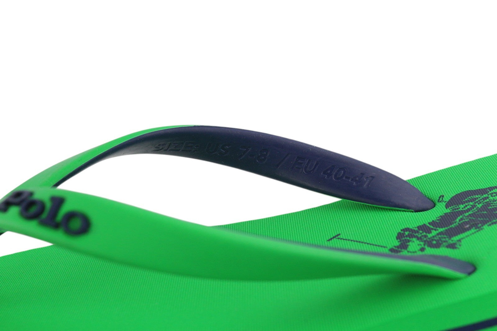 RALPH LAUREN Bolt-Sn-Csl vyriškos žalios šlepetės vasarinėms 40/41 dydžiui 