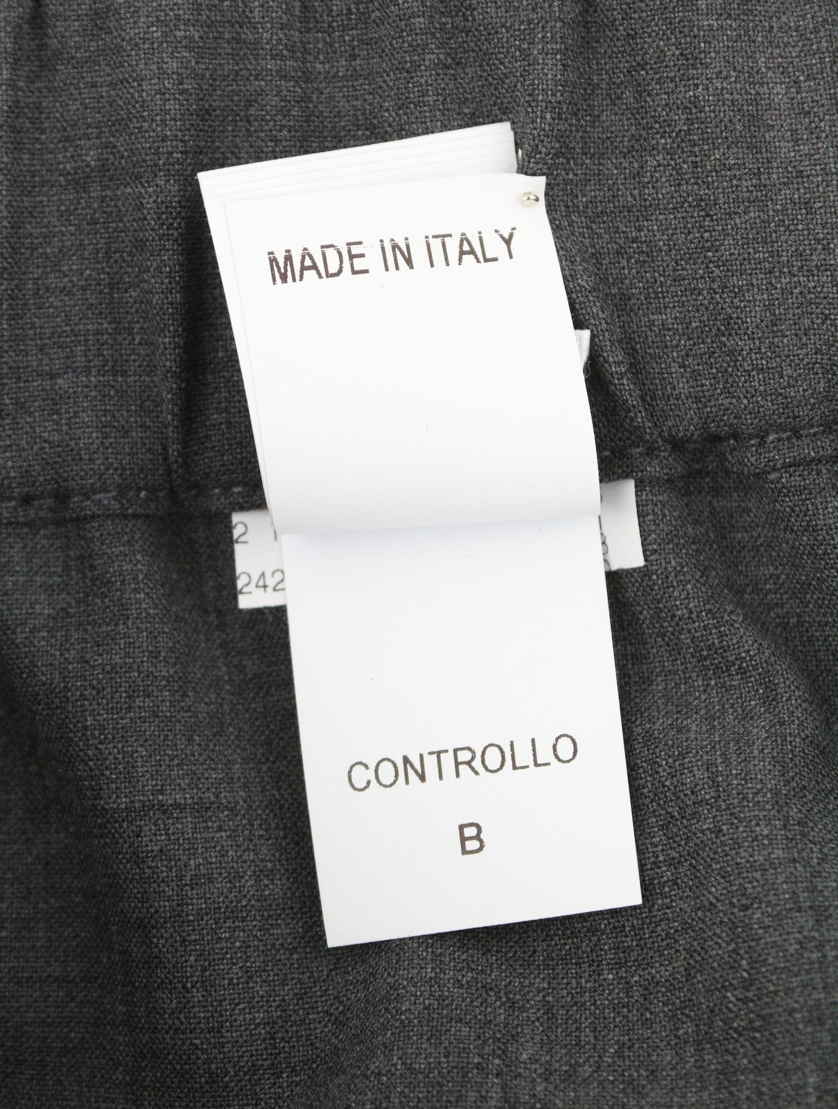 BRUNELLO CUCINELLI moteriškos kelnės, pilkos, 38 dydžio, vilnos mišinio, su elastingu juosmeniu, platėjančiomis... 