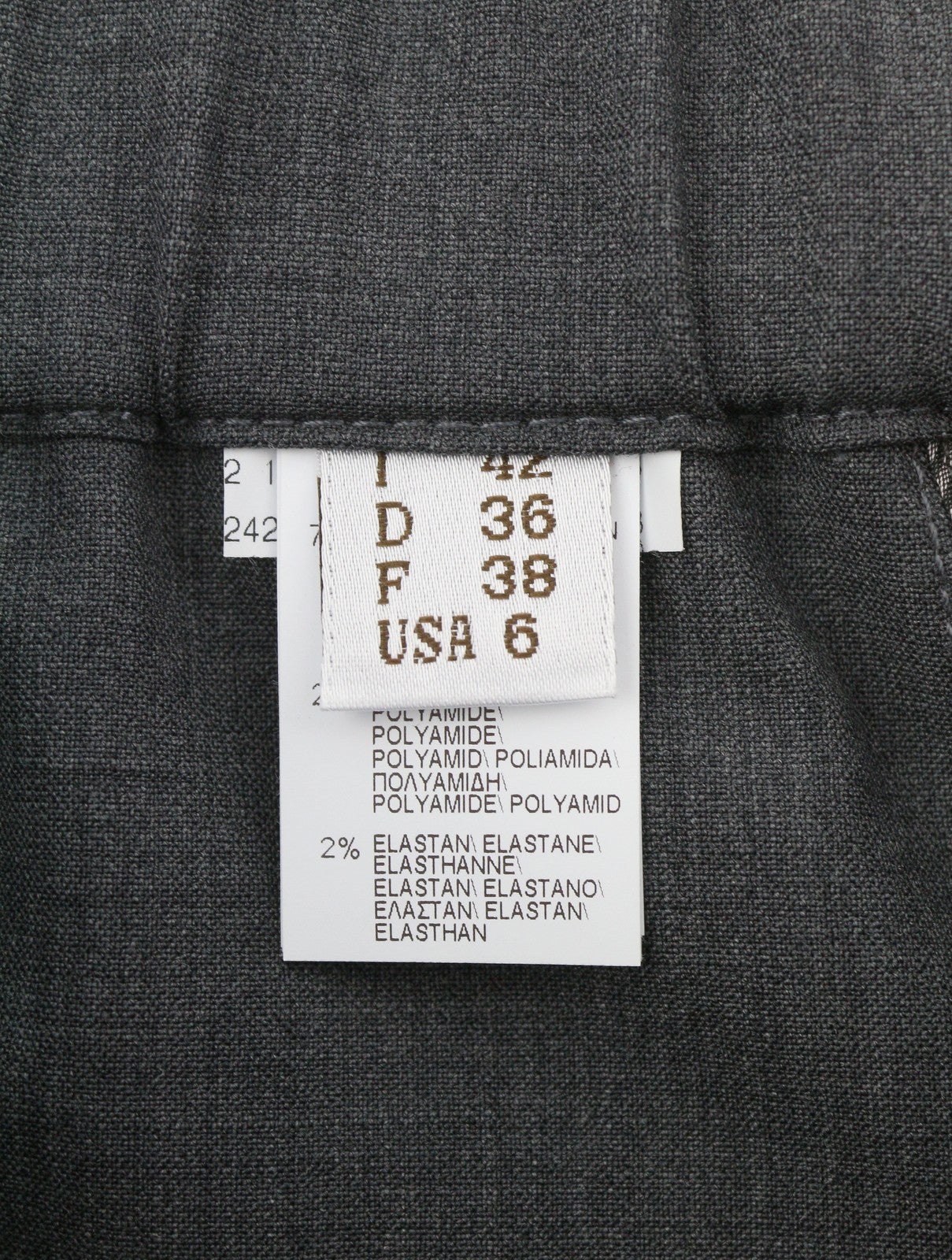 BRUNELLO CUCINELLI moteriškos kelnės, pilkos, 38 dydžio, vilnos mišinio, su elastingu juosmeniu, platėjančiomis... 