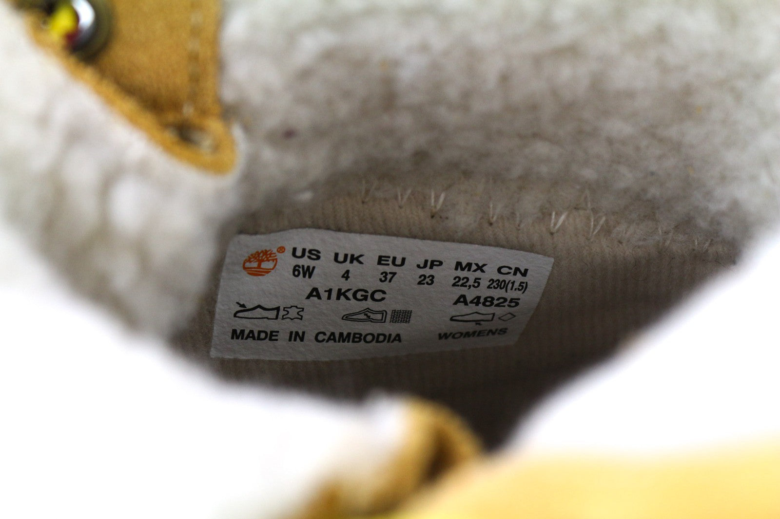 TIMBERLAND A1KGC-A4825 moteriški EU37/37.5 rudi vandeniui atsparūs odiniai batai 