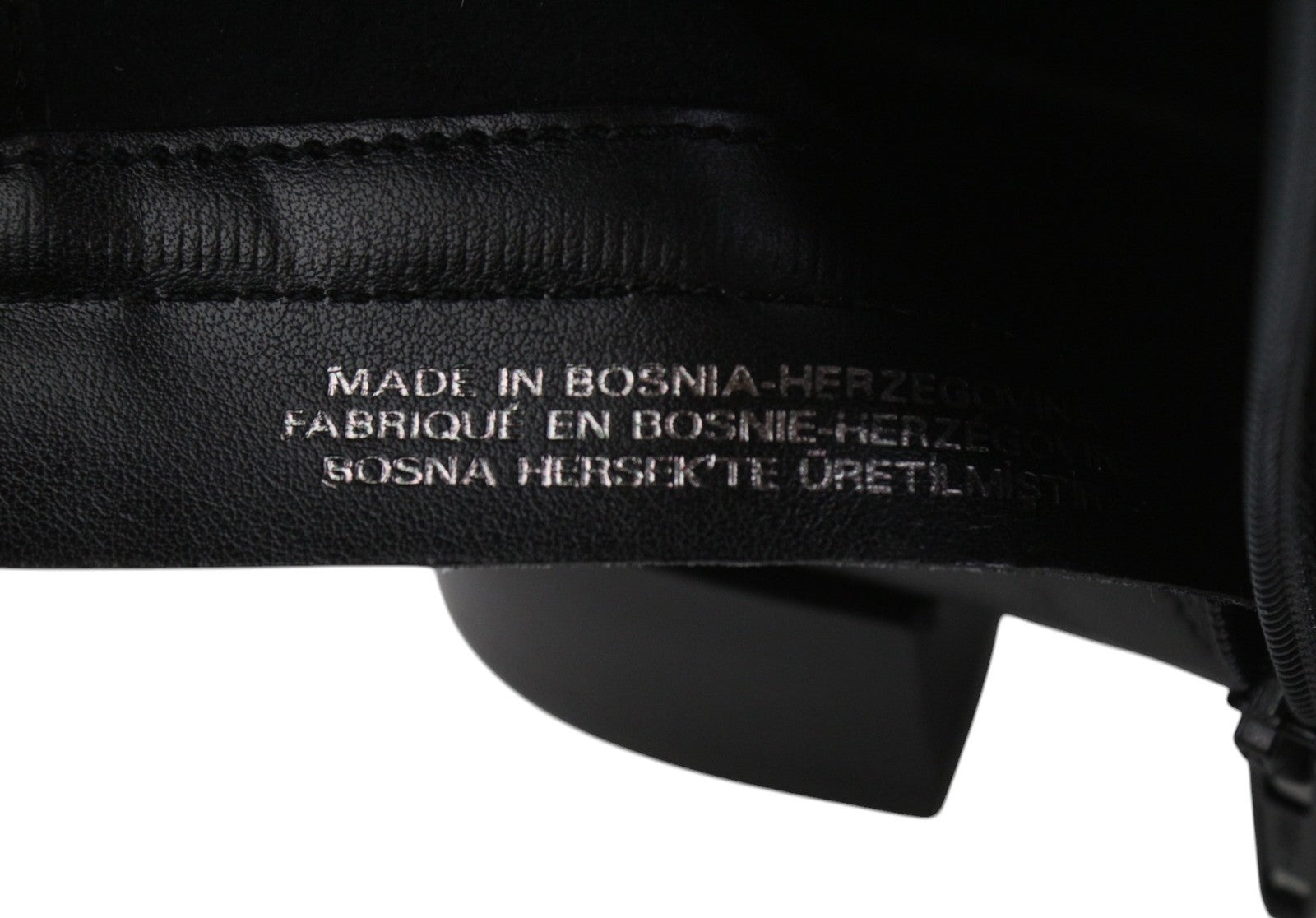 DIESEL D-Arlin moteriški juodi bateliai su užtrauktuku ir odiniais kulnais, EU39, RRP 260 € 