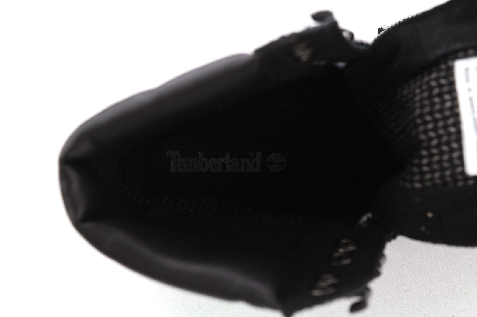 TIMBERLAND A1RCH-A3519 moteriški juodi odiniai sportbačiai su nėriniuotais padais, dydis EU37.5/38. 