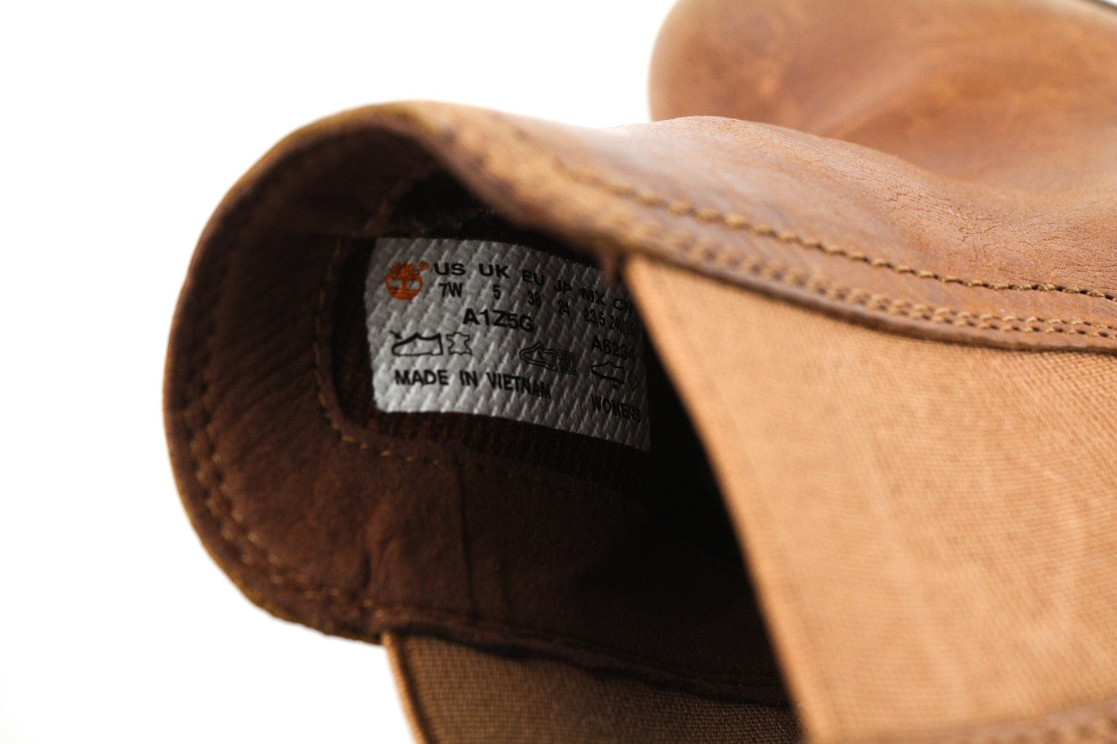 TIMBERLAND A1Z5G-A6234 moteriški EU37.5/38 rudi odiniai bateliai su kulnu 