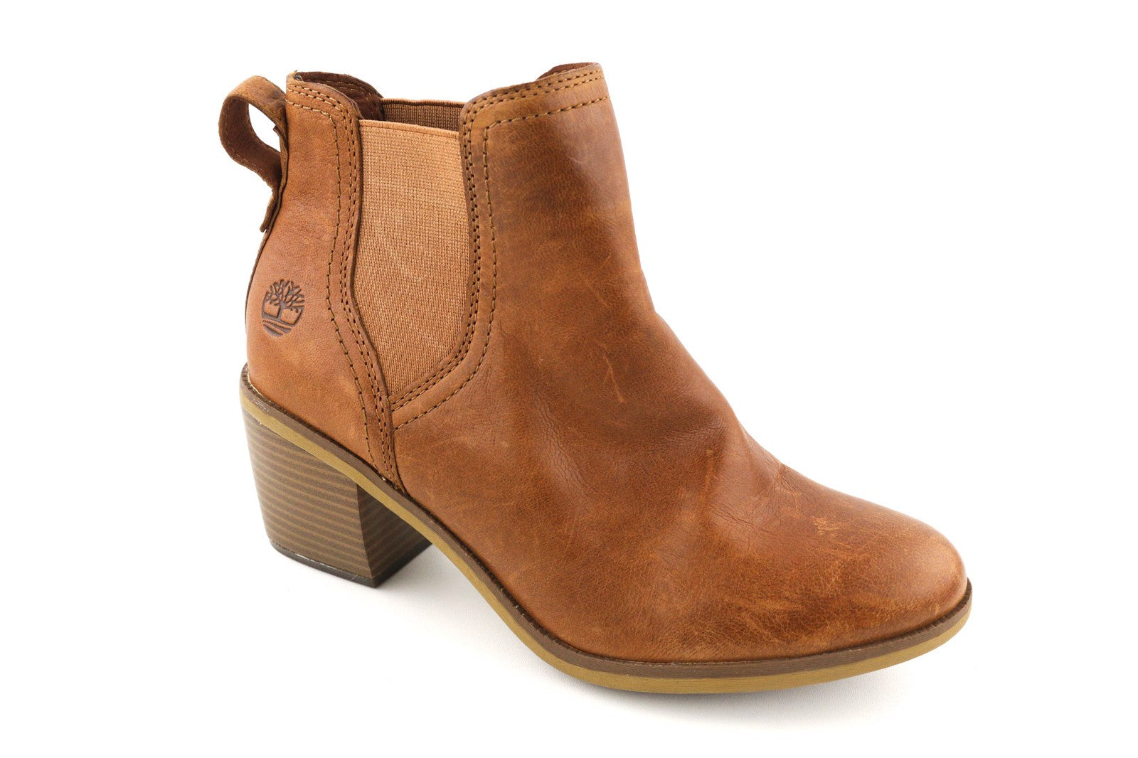 TIMBERLAND A1Z5G-A6234 moteriški EU37.5/38 rudi odiniai bateliai su kulnu 