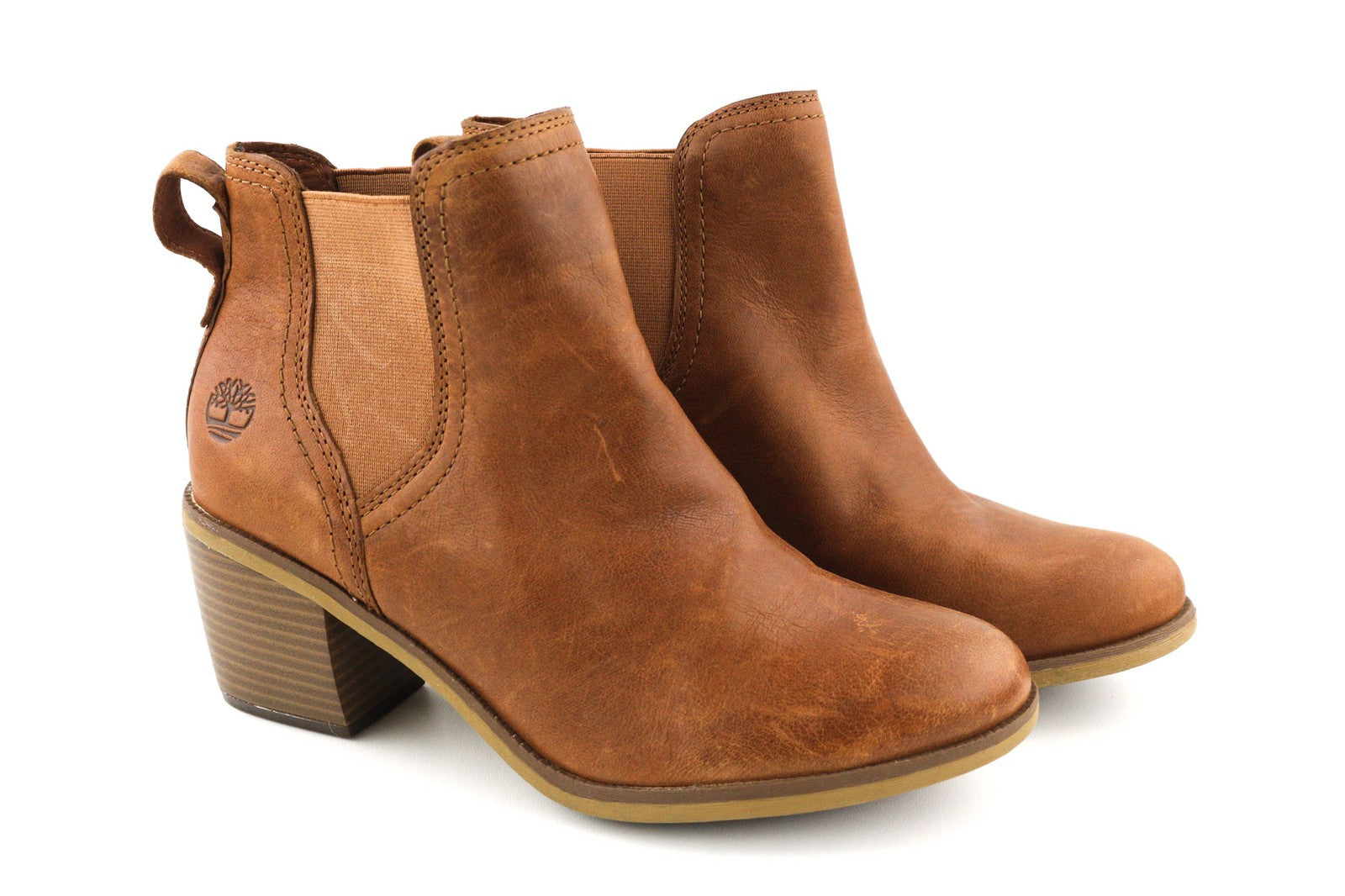 TIMBERLAND A1Z5G-A6234 moteriški EU37.5/38 rudi odiniai bateliai su kulnu 