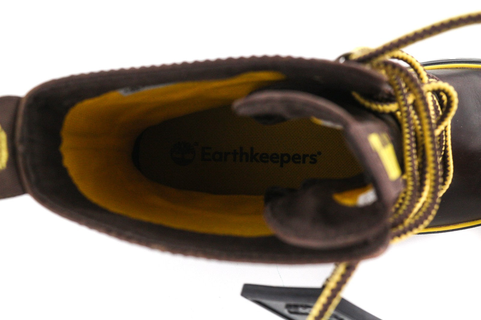 TIMBERLAND A2D6W-A5019 moteriški EU38/38.5 tamsiai rudi odiniai nėriniuoti aukštakulniai 