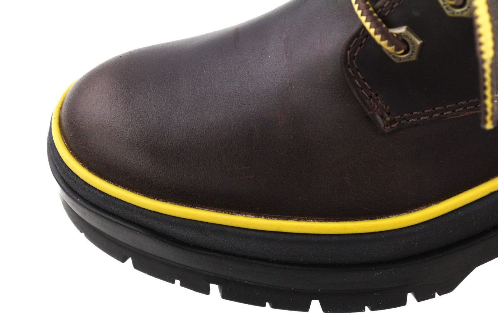 TIMBERLAND A2D6W-A5019 moteriški EU38/38.5 tamsiai rudi odiniai nėriniuoti aukštakulniai 