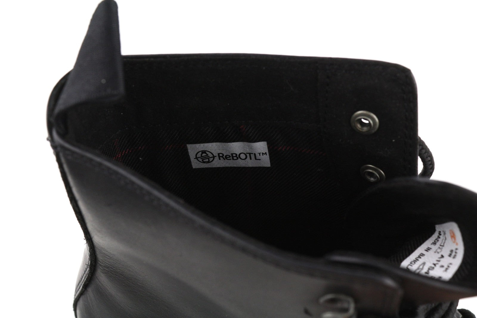 TIMBERLAND A1YS4-A4919 moteriški juodi natūralios odos aulinukai su nėriniuotais kraštais (EU39/39.5) 