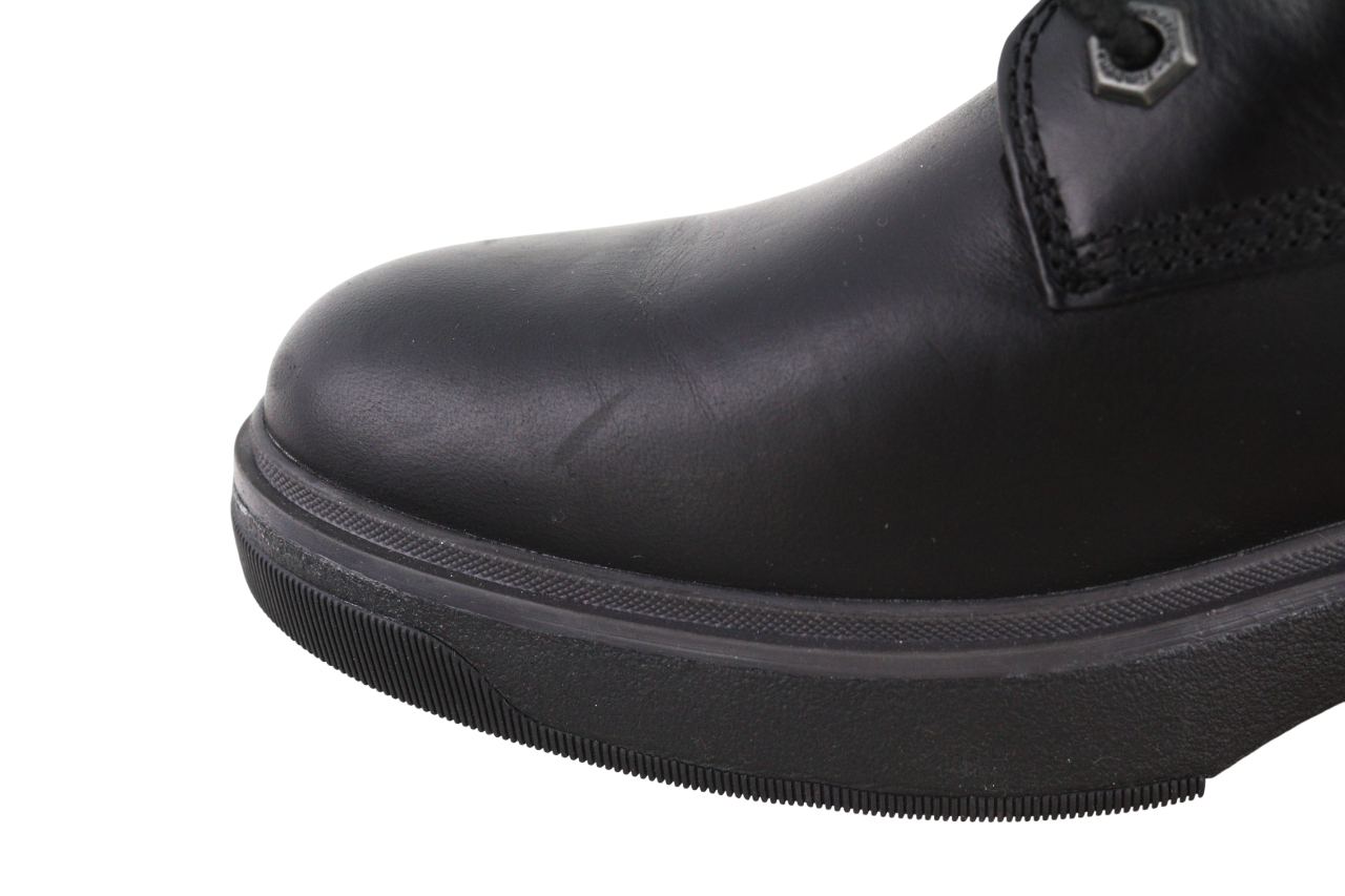 TIMBERLAND A1YS4-A4919 moteriški juodi natūralios odos aulinukai su nėriniuotais kraštais (EU39/39.5) 