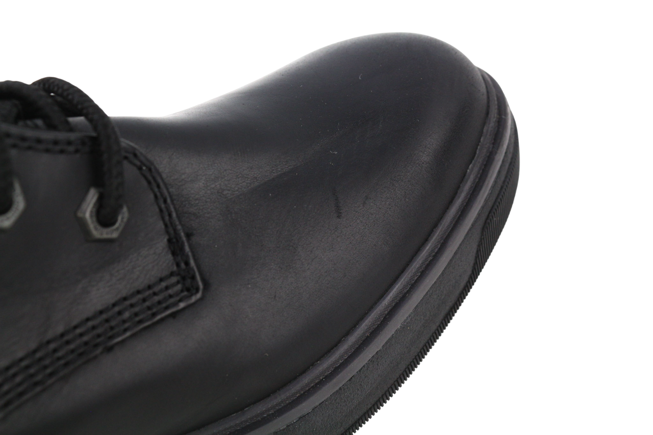 TIMBERLAND A1YS4-A4919 moteriški juodi natūralios odos aulinukai su nėriniuotais kraštais (EU39/39.5) 