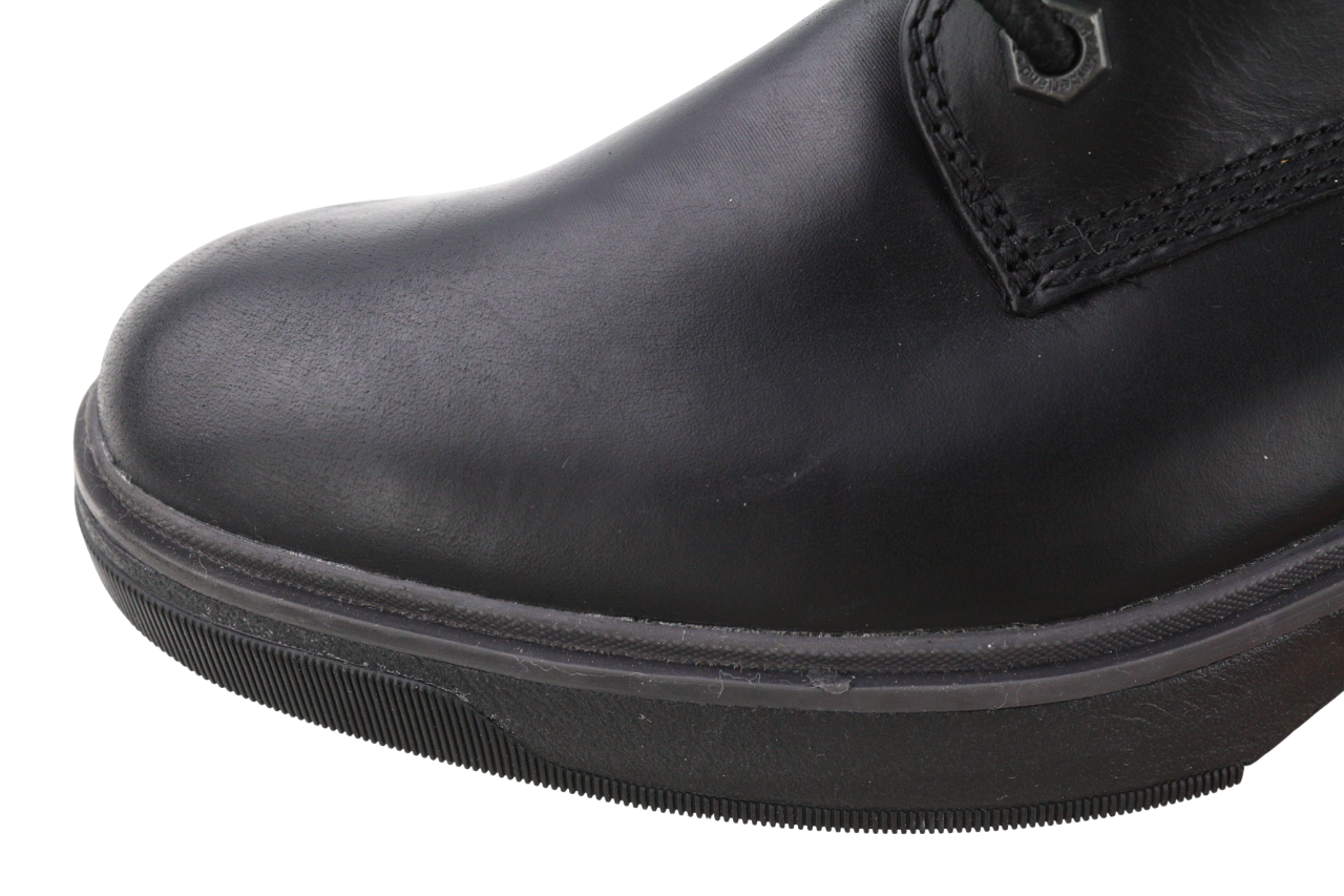 TIMBERLAND A1YS4-A4919 moteriški juodi natūralios odos aulinukai su nėriniuotais kraštais (EU39/39.5) 