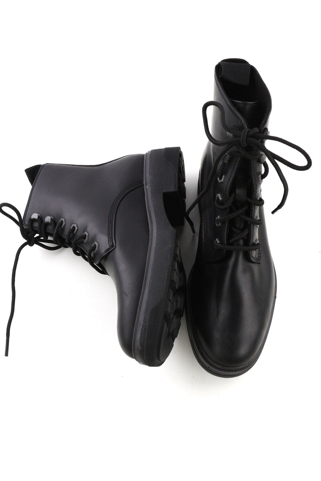 TIMBERLAND A1YS4-A4919 moteriški juodi natūralios odos aulinukai su nėriniuotais kraštais (EU39/39.5) 