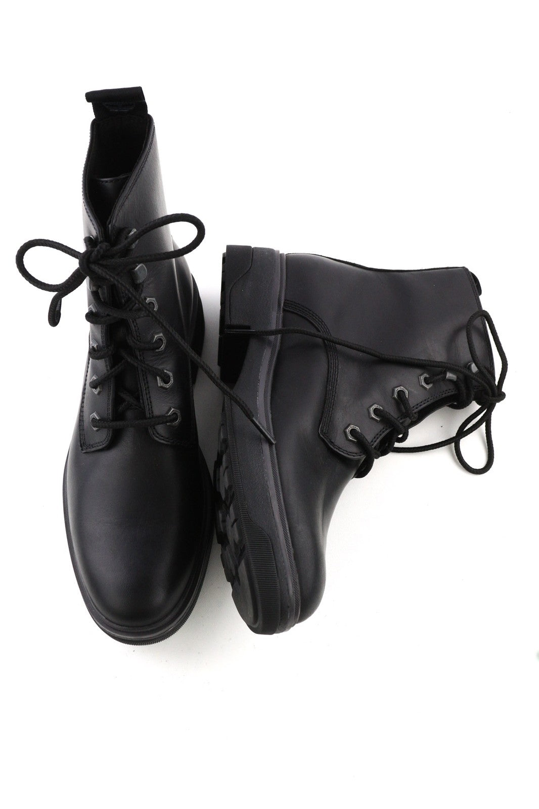 TIMBERLAND A1YS4-A4919 moteriški juodi natūralios odos aulinukai su nėriniuotais kraštais (EU39/39.5) 