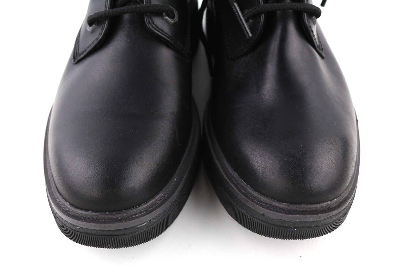 TIMBERLAND A1YS4-A4919 moteriški juodi natūralios odos aulinukai su nėriniuotais kraštais (EU39/39.5) 